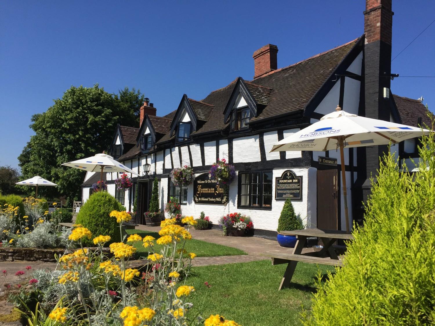 The Fountain Inn Tenbury Wells Exterior foto